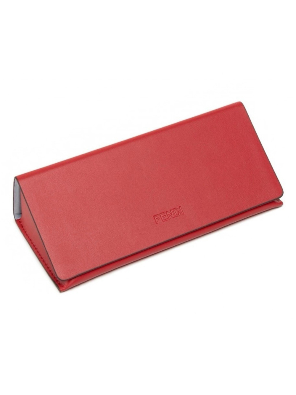 FENDI Sunglasses Hard Case Red Authentic.
